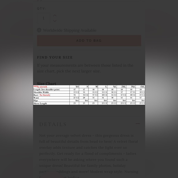 Affectionately Yours Dress - Picture 3 of 6